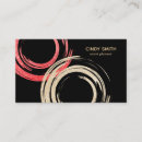 Recherche de cercle rouge cartes visite Coiffeur