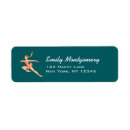 Search for skates return address labels Figure skater