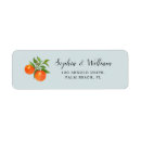Search for botanical illustration return address labels Greenery