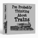 Search for steaming binders Railroad