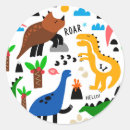 Recherche de préhistorique autocollants Dinosaure