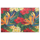 Search for tropical leaf fabric Hawaii