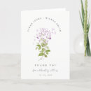 Search for lavender hydrangea cards Watercolor