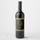 Search for art deco wine labels Gold