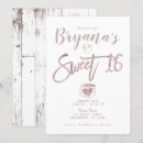 Search for white and gold sweet 16 invitations Trendy