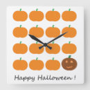 Recherche de halloween heureux horloges Jack o' lantern