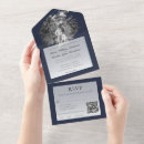 Search for response wedding invitations Navy blue