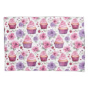 Search for cupcake pillowcases Pink