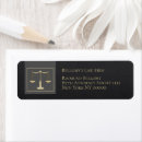 Search for law firm labels Justice scale