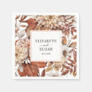Search for fall wedding napkins Earth tones