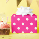 Search for pink and white polka dots wrapping paper Cute
