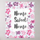Recherche de home sweet home posters Fleurs