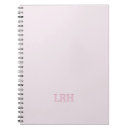 Search for minimalist notebooks Monogrammed