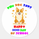 Search for 100 school days stickers Learning