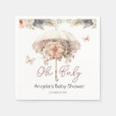 Search for vintage floral napkins Baby shower