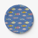 Search for fish birthday plates Pattern