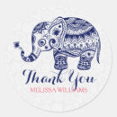 Search for blue elephant stickers Illustration