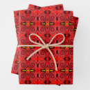 Search for swirl wrapping paper Red