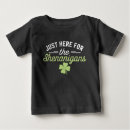 Search for st patricks day baby shirts Shenanigans