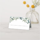 Search for watercolor place cards Leaves