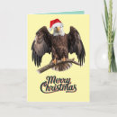 Search for eagle christmas cards Santa