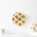 Search for cookie clocks Chocolate chip cookie