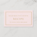 Search for recipe enclosure cards Bridal shower