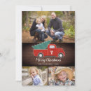 Search for vintage truck christmas cards Rustic