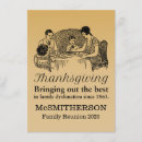 Search for family reunion thanksgiving invitations Modern