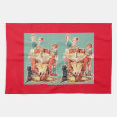 Recherche de années 1950 cuisine linges Vintage