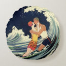 Recherche de surfeur coussins Rétro