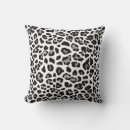 Search for snow leopards pillows White