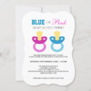 Recherche de révélation invitations Bébé