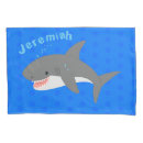 Search for shark pillowcases Illustration