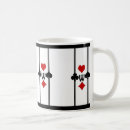 Search for playing cards mugs Hearts