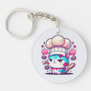 Search for breads keychains Illustration