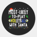 Search for play volleyball stickers Winter