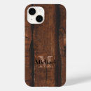 Recherche de bois foncé iphone coques Monogramme