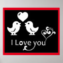 Search for lovebirds art I love you
