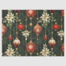 Search for vintage christmas tissue paper Poinsettia