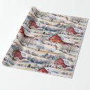 Search for barns wrapping paper Red barn