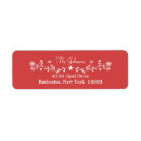 Search for folk return address labels Scandinavian