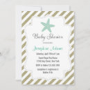 Search for mint and gold baby shower invitations Summer