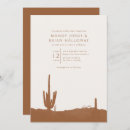 Search for desert cactus wedding invitations Boho