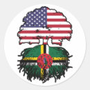 Recherche de drapeau dominique autocollants Dominicain