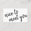 Search for hello greeting business cards Consultant