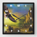 Search for patriotic clocks Bald eagle