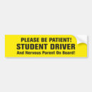 Search for parents bumper stickers Driver