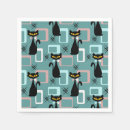 Recherche de motif chats serviettes Chat noir