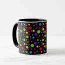 Search for rainbow polka dots mugs Retro